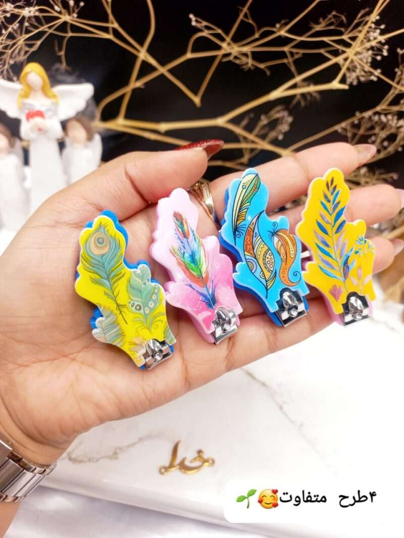 ناخن گیر طرح برگ کد 006 - فروشگاه عمده لوازم آرایشی کالای سید