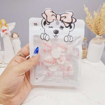 پک 10 عددی قرص ماسک ورقه ای صورت کد 5865 - فروشگاه عمده لوازم آرایشی کالای سید