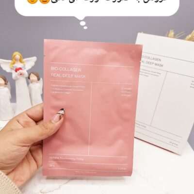 ماسک صورت مدل بایو کلاژن و سفت کننده و ضد چروک اصل کره (تکی یک ورقه ای) - فروشگاه عمده لوازم آرایشی کالای سید