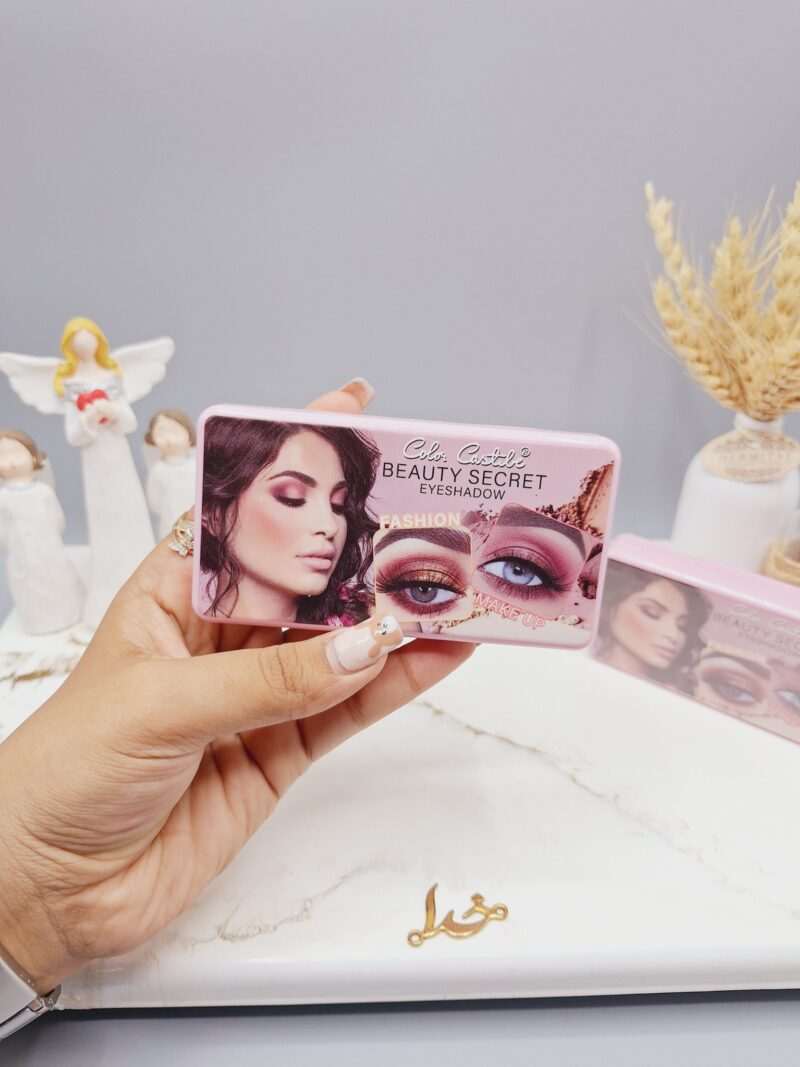 پالت 6تایی سایه چشم زیبا برند BEAUTY SECRET کد 8088 - فروشگاه عمده لوازم آرایشی کالای سید