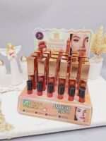 پک 6 تایی رژ مایع درخشان برند Glamour Beauty کد GM001 - فروشگاه عمده لوازم آرایشی کالای سید