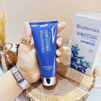 فوم شستشو صورت بلوبری بیوآکوا BIOAQUA کد BQY0627 | پخش عمده - فروشگاه عمده لوازم آرایشی کالای سید
