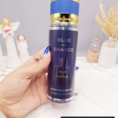 بادی اسپلش فوق العاده خوشبووو و ماندگار مدل BLUE DE CHANCE مردانه کد 0301 - فروشگاه عمده لوازم آرایشی کالای سید