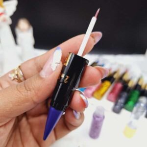 خط چشم دو طرفه جامد و مایع رنگی برند CRAZY GIRL کد CG-224 - فروشگاه عمده لوازم آرایشی کالای سید