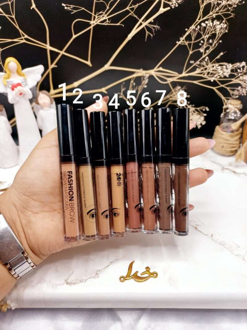 ریمل ابرو رنگی فشیون براو FA SHION BROW کد 8058 - فروشگاه عمده لوازم آرایشی کالای سید