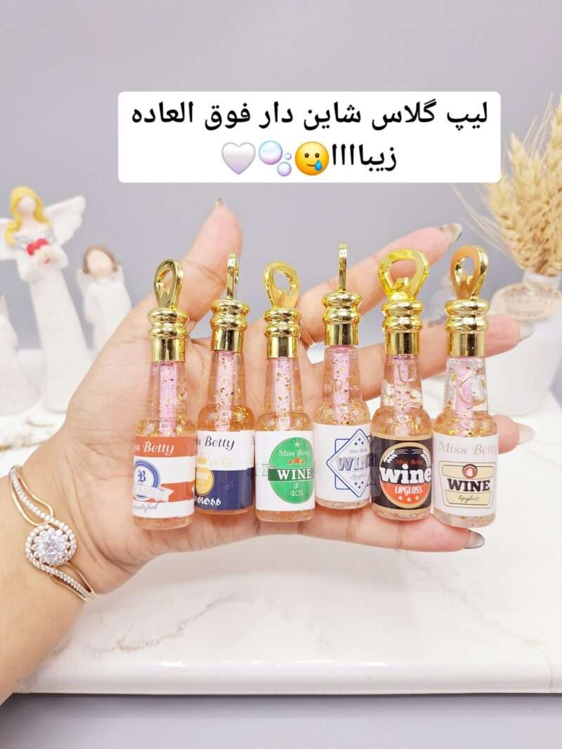 برق لب شاین دار شامپاینی Miss Betty کد L1169 - فروشگاه عمده لوازم آرایشی کالای سید