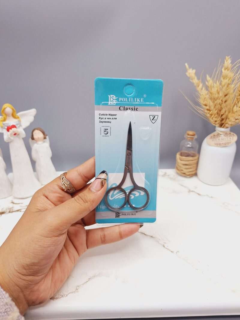 قیچی ابرو POLILIKE کد AM-668 - فروشگاه عمده لوازم آرایشی کالای سید