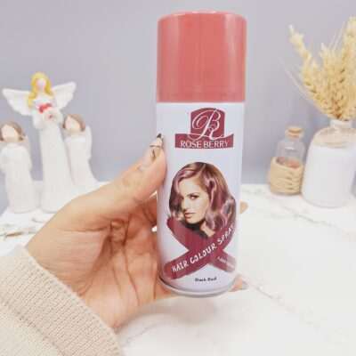 اسپری رنگ مو قرمز تیره برند ROSE BERRY کد 1754 - فروشگاه عمده لوازم آرایشی کالای سید