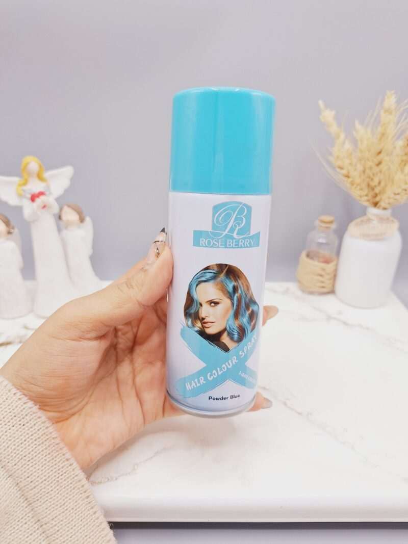 اسپری رنگ مو آبی کالای سیدگون برند ROSE BERRY کد 1815 - فروشگاه عمده لوازم آرایشی کالای سید