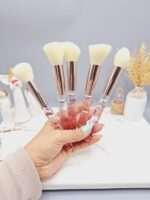 براش 5 تیکه آکواریومی برند Sweetbeauty کد NO:SZ-285 - فروشگاه عمده لوازم آرایشی کالای سید