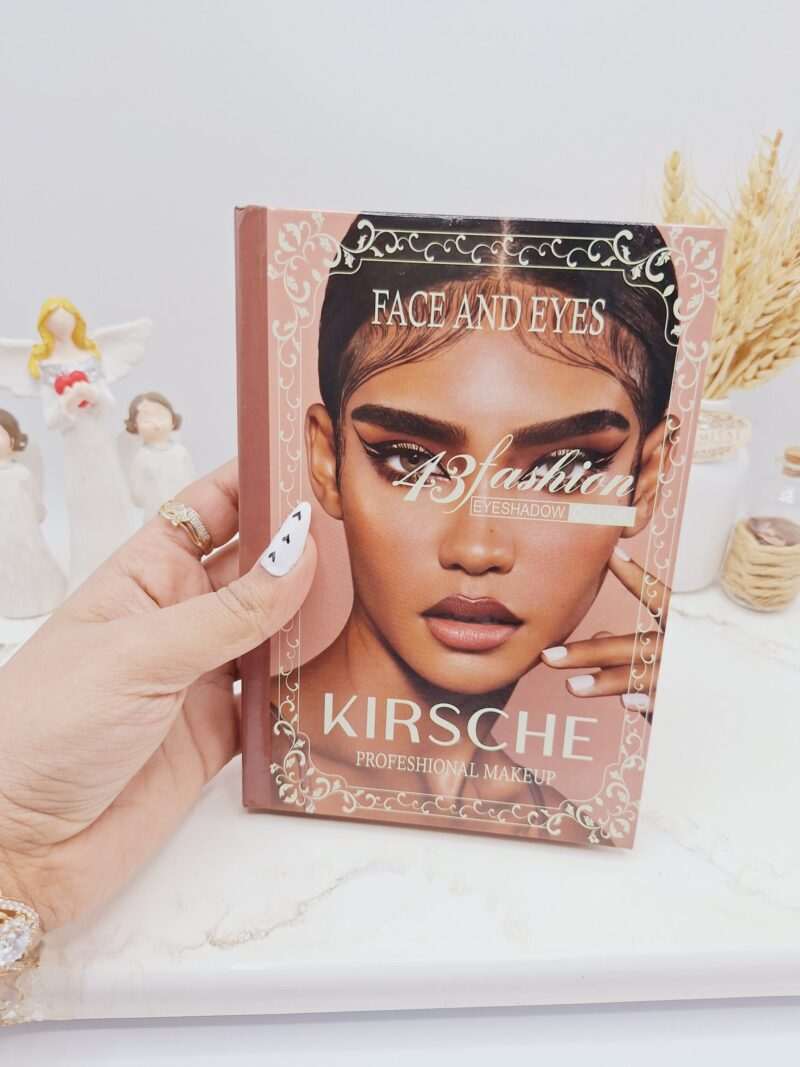 پالت سایه آلبومی 43 رنگ اورجینال KIRSCHE کد K3583 - فروشگاه عمده لوازم آرایشی کالای سید