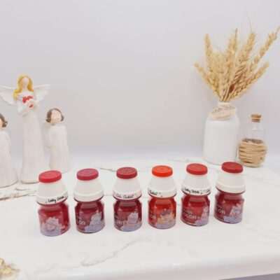 پک 6 عددی رژلب مایع طرح بطری برند کالر کاستل کد4162 - فروشگاه عمده لوازم آرایشی کالای سید