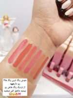 پک رژ مایع 6 عددی شیشه ای منحنی برند BILLION BEAUTY کد B70017 - فروشگاه عمده لوازم آرایشی کالای سید