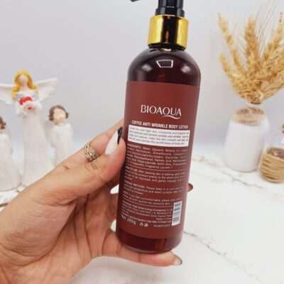 لوسیون بدن کافئین قهوه برند BIOAOUA کد 52810 - فروشگاه عمده لوازم آرایشی کالای سید