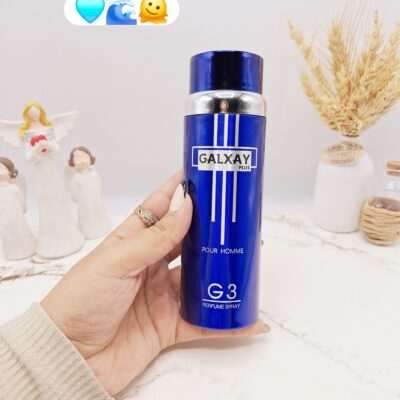 اسپری بدن خوشبو کننده مردانه گلکسی G3perfume کد 0885 - فروشگاه عمده لوازم آرایشی کالای سید