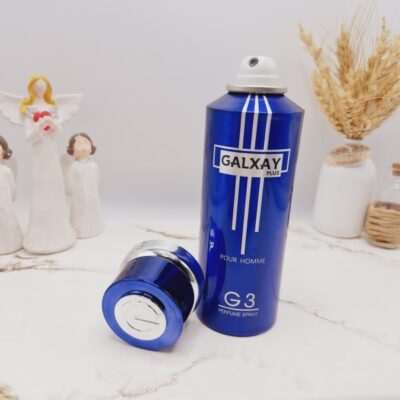 اسپری بدن خوشبو کننده مردانه گلکسی G3perfume کد 0885 - فروشگاه عمده لوازم آرایشی کالای سید