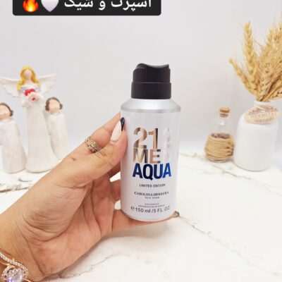 بادی اسپلش خوشبوو و ماندگار مدل 112 MEN AQUA (جلد سفید) - فروشگاه عمده لوازم آرایشی کالای سید