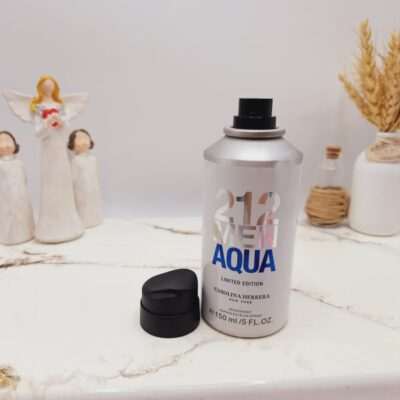 بادی اسپلش خوشبوو و ماندگار مدل 112 MEN AQUA (جلد سفید) - فروشگاه عمده لوازم آرایشی کالای سید