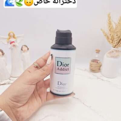 بادی اسپلش خوشبوو و ماندگار مدل Dior Addict (جلد سفید و مشکی) - فروشگاه عمده لوازم آرایشی کالای سید