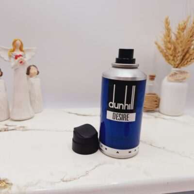 بادی اسپلش خوشبوو و ماندگار مدل dunhill DESIRE(جلد آبی) - فروشگاه عمده لوازم آرایشی کالای سید