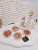 رژ گونه توپ توپی ترند طرح خرسی کد 0253 - فروشگاه عمده لوازم آرایشی کالای سید