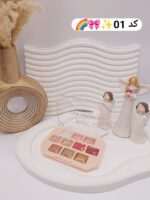 پالت رژ گونه و هایلایتر 10 رنگ برند artskin کد AS978088 - فروشگاه عمده لوازم آرایشی کالای سید