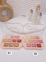 پالت رژ گونه و هایلایتر 10 رنگ برند artskin کد AS978088 - فروشگاه عمده لوازم آرایشی کالای سید