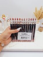 پک رژ مدادی 12 عددی ( تراش دار ) گابرینی کد5889 - فروشگاه عمده لوازم آرایشی کالای سید