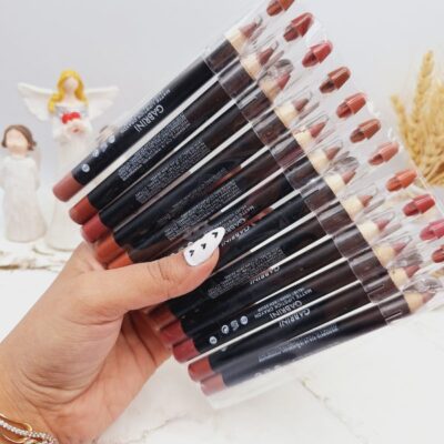 پک رژ مدادی 12 عددی ( تراش دار ) گابرینی کد5889 - فروشگاه عمده لوازم آرایشی کالای سید