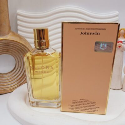 ادکلن ۱۰۰ میل شرکتی ماندگاری 8 ساعته مدل ALLORA WOMEN Johnwin کد 2339 - فروشگاه عمده لوازم آرایشی کالای سید