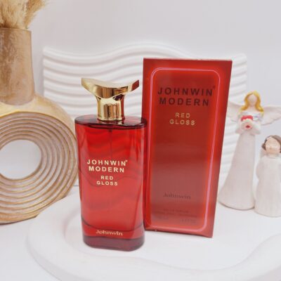 ادکلن ۱۰۰ میل شرکتی ماندگاری 8 ساعته مدل JOHNWIN MODERN RED GLOSS کد 1127 - فروشگاه عمده لوازم آرایشی کالای سید