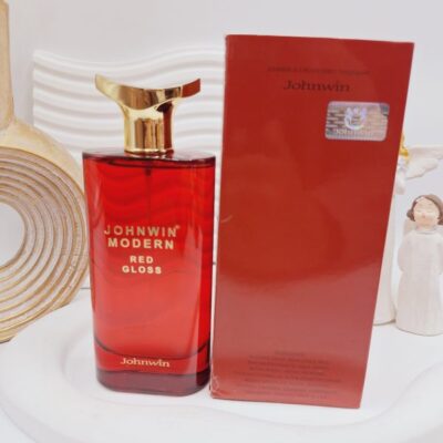 ادکلن ۱۰۰ میل شرکتی ماندگاری 8 ساعته مدل JOHNWIN MODERN RED GLOSS کد 1127 - فروشگاه عمده لوازم آرایشی کالای سید