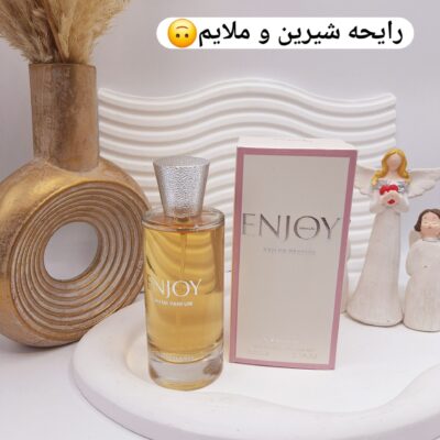 ادکلن زنانه ENJOY حجم 100 میل کد j7122 - فروشگاه عمده لوازم آرایشی کالای سید