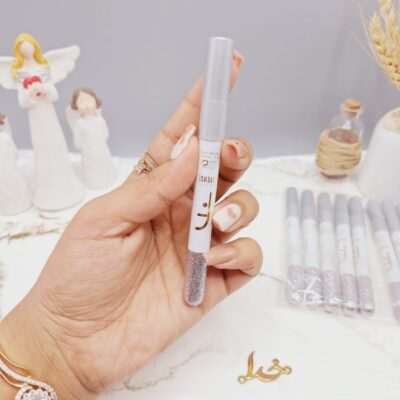 مداد چشم گلیتری رنگ نقره ای برند فلورمار flormar - فروشگاه عمده لوازم آرایشی کالای سید
