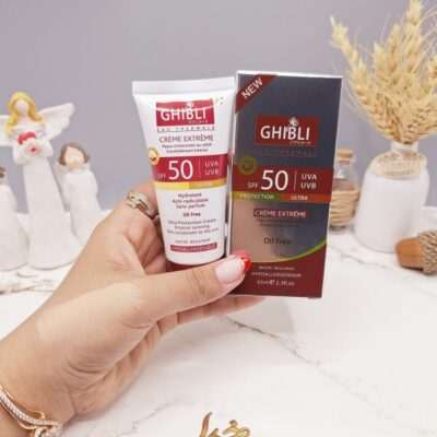 کرم ضد آفتاب جیبلی Ghibli اصل SPF 50 کد 70334 - فروشگاه عمده لوازم آرایشی کالای سید