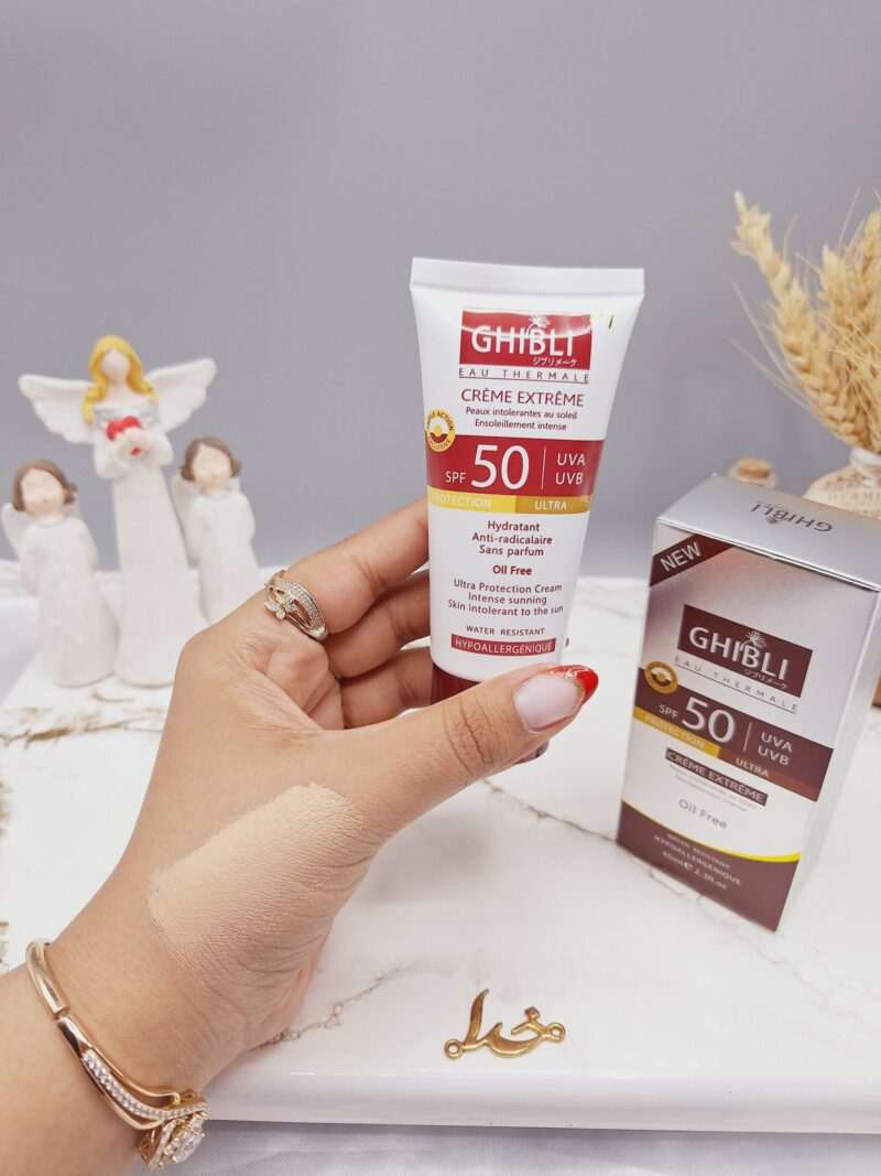 کرم ضد آفتاب جیبلی Ghibli اصل SPF 50 کد 70334 - فروشگاه عمده لوازم آرایشی کالای سید