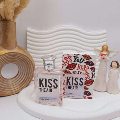 ادکلن زنانه KISS THE AIR حجم 100 میل کد 9385 - فروشگاه عمده لوازم آرایشی کالای سید