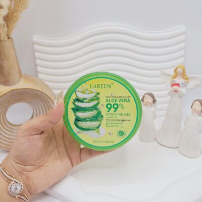 ژل آبرسان کاسه ای آلوئه ورا لارن LAREEN کد F-017 - فروشگاه عمده لوازم آرایشی کالای سید