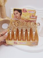 لیپ گلاس ذرات طلا برند MAGIC کد LC235 - فروشگاه عمده لوازم آرایشی کالای سید