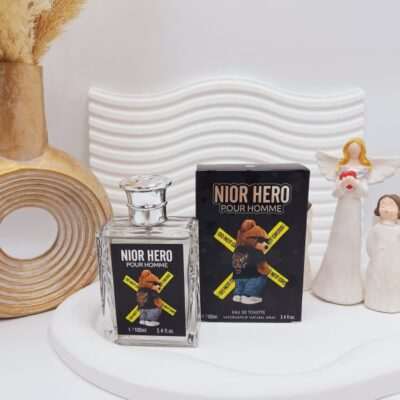 ادکلن مردانه NIOR HERO حجم 100 میل کد 9804 - فروشگاه عمده لوازم آرایشی کالای سید