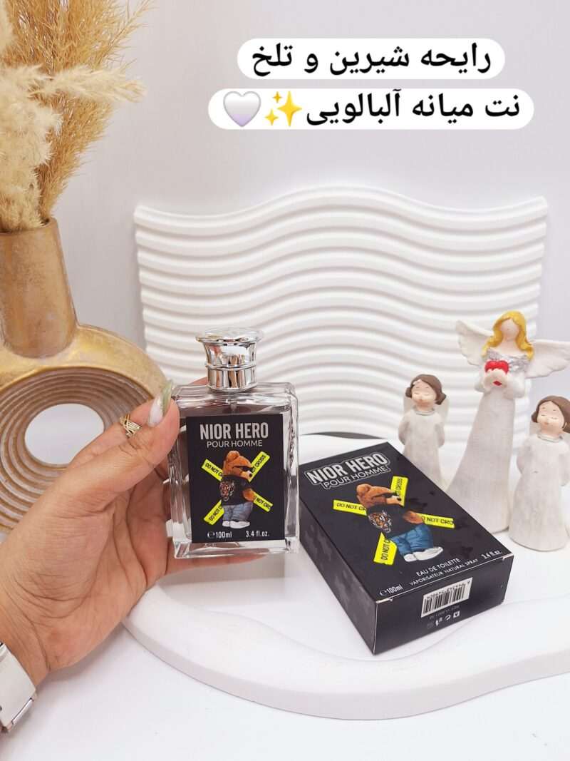 ادکلن مردانه NIOR HERO حجم 100 میل کد 9804 - فروشگاه عمده لوازم آرایشی کالای سید