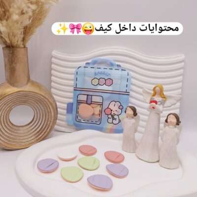 پد پنکک کیفی کیوت پینترستی کد NO - فروشگاه عمده لوازم آرایشی کالای سید