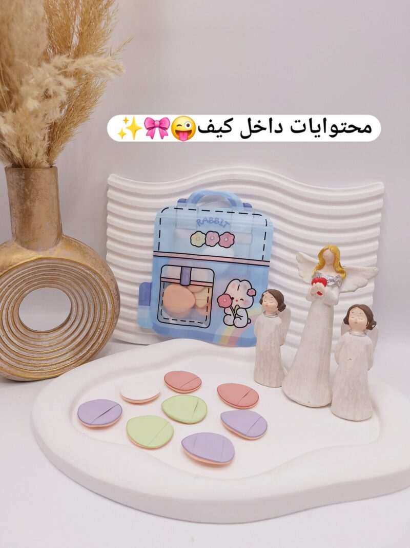 پد پنکک کیفی کیوت پینترستی کد NO - فروشگاه عمده لوازم آرایشی کالای سید
