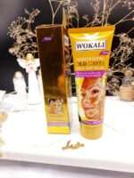 ماسک طلای تیوپی همراه با عصاره خاویار برند وکالی WOKALI کد WKL 403 - فروشگاه عمده لوازم آرایشی کالای سید